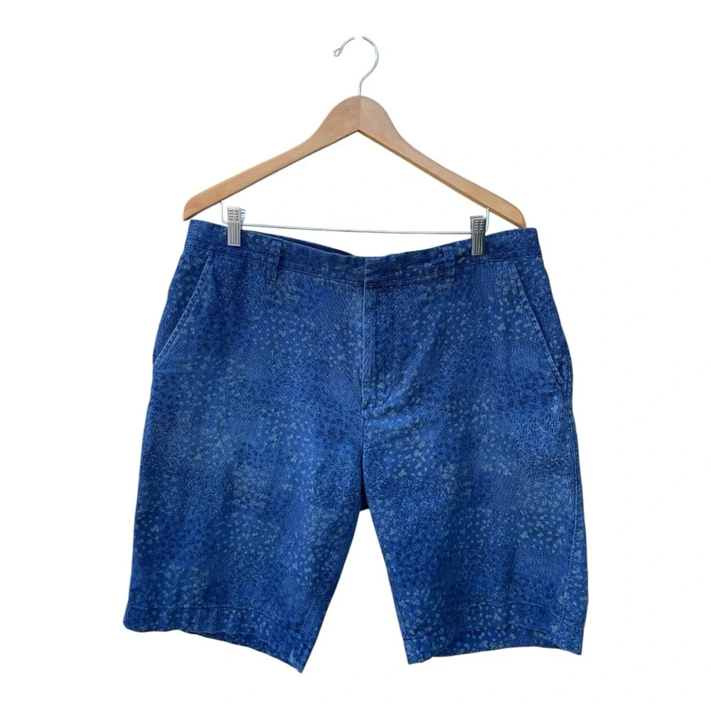 J.Crew Rivington 100% Cotton Navy Floral Casual Shorts (Size 36W)